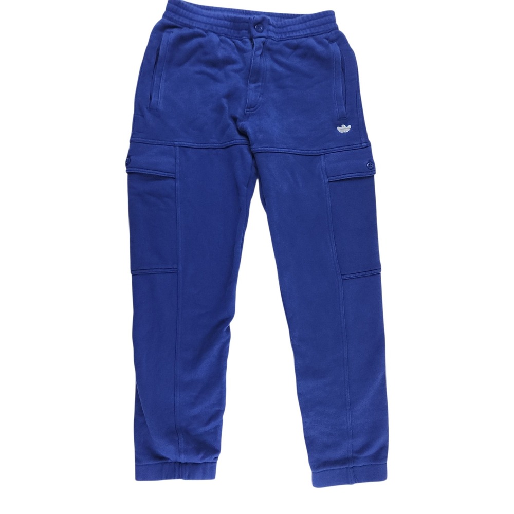 Adidas Skateboard Heavyweight Shmoo Utility Cargo Pants Joggers Blue Sz S